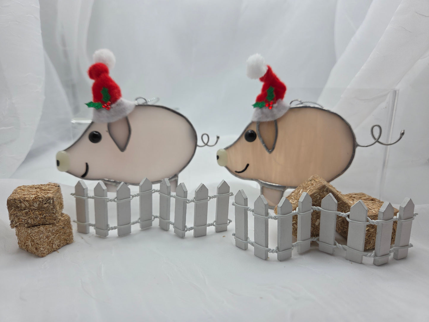 Christmas Pig Ornament