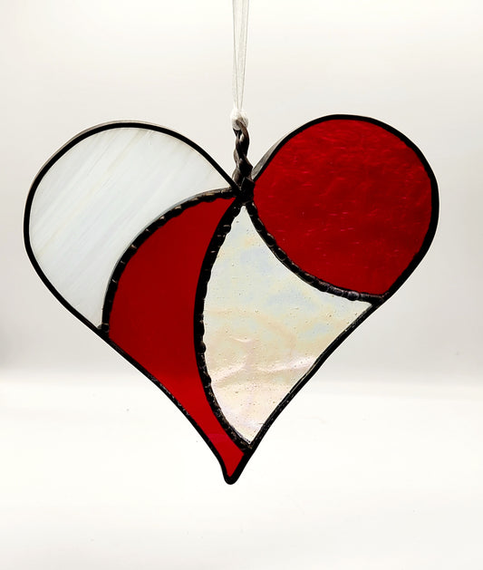 Red Heart Suncatcher